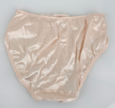 VTG Vanity Fair Second Skin Satin Shiny Glossy Sissy Panties Lace M 6 - $49.49