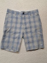 Mens BillaBong Plaid Shorts Size 32 Golf Sailing - £9.69 GBP