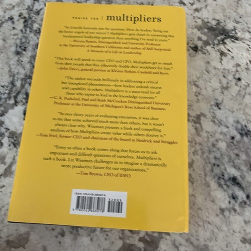 Multipliers, Revised and Updated : How the Best Leaders Make Everyone Smarter Item image 3