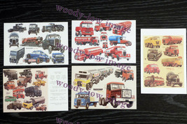 bu048 - 5 artist postcards of Commercial Vehicles by G S Cooper - Mint Condition - £2.90 GBP