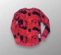 Ecko Unltd Crewneck AOP Stunner 2.0 Thermal Long Sleeve Shirt Medium Gor... - $19.00