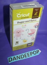 Cricut Art Lite Sugar And Spice Die Cut Cartridge Crafts Scrapbooking 2000151 - £19.45 GBP