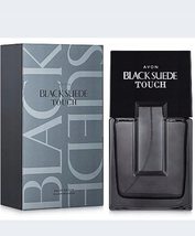 AVON Black Suede Touch Eau de Toilette Natural Spray For Him 75ml - 2.5oz - £17.53 GBP