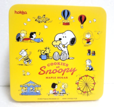 SNOOPY Square Can maple cookies  of Snoopy 2023 NEW - £28.98 GBP