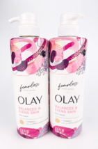 Olay Fearless Artist Series Body Wash Vitamin B3 C Apple Cider Vinegar Lot of 2 - £22.44 GBP