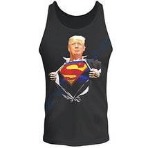 Super Donald Trump T Shirt For President Make America Great Tank Top S to 2XL (M - £10.88 GBP