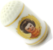 1978 Betty Ford Franklin Mint Fine Bone China Thimble Limited Edition - $14.30