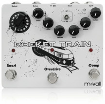 Movall MT-02 Rocket Train Triple FX Compressor, Overdrive &amp; Boost in One Pedal - £127.57 GBP