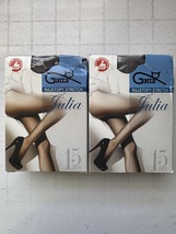 2 X Gatta 15den Classic Women STREATCH COLLANT Tights -GRIGIO - GRAY SIZ... - $9.00