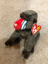 TY 2001 CHEEKS the BABOON GORILLA BEANIE BABY - MINT with MINT TAGS - £8.27 GBP