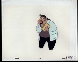 MACK  The Brave Little Toaster painted animation cel art drawing DISNEY - $12.50
