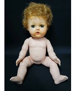 VTG 1956-58 American Character Tiny Tears 11.5&quot; Blonde Rock A Bye Eyes B... - $1,269.87 MXN