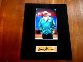 DON SHULA WINNINGEST COACH SBC MIAMI DOLPHINS HOF SIGNED AUTO MATTED PHO... - $148.49