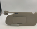 2012 Ford Taurus Driver Sun Visor Sunvisor Beige Illuminated OEM C01B29022 - £21.57 GBP