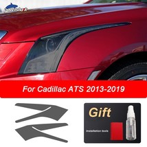 Car Headlight Tint Smoked Black Protective Film TPU Sticker  Cadillac XT... - £133.90 GBP