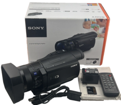 Sony HDR CX900 Handycam Camcorder HD 20MP WiFi 1080p Video IOB MINT - $1,199.00