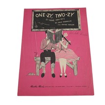 Vintage Sheet Music 1946 One-zy Two-zy I Love You-zy Piano Voice Easy Listening - £7.97 GBP