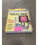 Window 95 New In Box Software Symantec Visual Page PC CD create web pages - £22.53 GBP