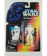 STAR WARS The Power of the Force STORMTROOPER 3.75&quot; Action Figure 1995 NEW - $21.86 CAD