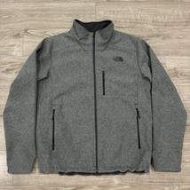 The North Face Apex Windwall Jacket Full Zip Mens Large Gray - $39.59