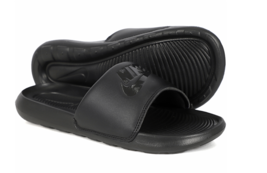 Nike Victori One Slide Men&#39;s Casual Slipper Gym Swim Slides Black NWT CN... - $63.81