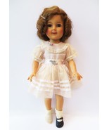 Vintage Ideal Shirley Temple Doll, 1950s Vinyl, 17&quot; Original Clothing an... - $1,378.14 MXN