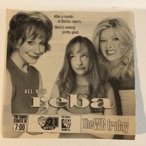 Reba Tv Series Print Ad Vintage Reba McIntyre TPA2 - £4.63 GBP