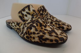 Cato Casual Multi Color Animal Print Slip On Mules Sz 9 Man Made Materials - £15.57 GBP