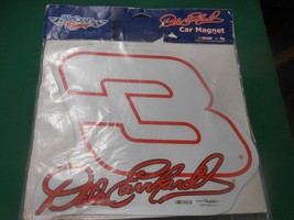 Great  Collectible   DALE EARNHARDT  #3 CAR MAGNET by Wincraft  11&quot; x 9.5&quot; - £15.32 GBP