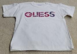 Vintage Baby Guess Logo Classic Jeans Toddler Baby Size Medium T Shirt - £8.89 GBP
