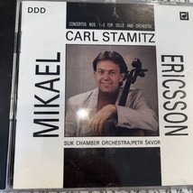 Mikael Ericsson Suk Chamber Orchestra - Carl Stamitz Cello Concertos CD - £11.19 GBP