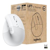 Logitech Lift for Business, Vertical Ergonomic Mouse, Wireless, Bluetooth or Sec - £74.06 GBP