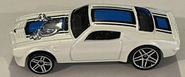 &#39;70 Pontiac Firebird Hot Wheels 1:64 DIE-CAST Loose - White With Custom Blue - £4.62 GBP