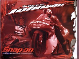 STEVE JOHNSON NHRA HERO CARD PRO STOCK MOTORCYCLE 2007 VF - $21.83