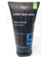 Every Man Jack Face Invigorating Scrub and Pre Shave Signature Mint 5oz - €20,59 EUR