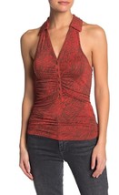 Free People Womens Tank Top Coco Burnt Orange Multicolor Size Xs - £30.49 GBP