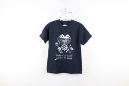 Vintage 90s Streetwear Boys Medium Spell Out Jokers Wild Short Sleeve T-Shirt - $24.70