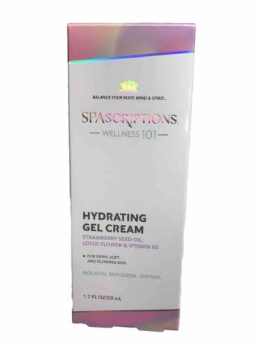 Primary image for Spascriptions Wellness 101 Hydrating Gel Cream Strawberry/Seed Oil/1.7oz