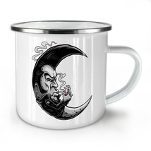Smoking Moon Cosmos NEW Enamel Tea Mug 10 oz | Wellcoda - £20.53 GBP