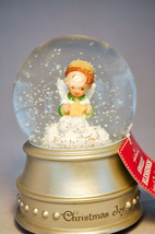 Hallmark - Mary&#39;s Angels Sweet Blessings Snow Globe Music Box - Limited ... - £24.19 GBP