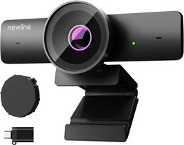 Full HD 1080P Webcam Noise Canceling Webcam with Microphone Conference Webcam Pr - £45.51 GBP