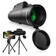 40X60 Zoom Optical HD Lens Monocular Telescope+ Tripod+ Clip - £44.17 GBP