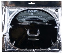 Spalife Bamboo Charcoal Hydrogel Mask with Vitamins and Hyaluronic Acid  - £4.97 GBP