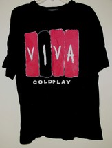 Coldplay Concert Tour T Shirt Viva Tour Vintage Size X-Large - £51.12 GBP