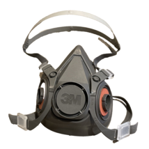 3M Half Facepiece Reusable Respirator Mask Sz Large 6300/07026 Safety Protection - £17.58 GBP