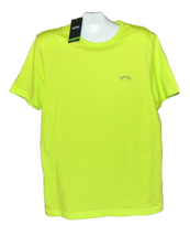Hugo Boss Light Green Logo Cotton Men&#39;s Slim Fit T-Shirt Size XL  - £44.60 GBP