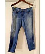 J Brand Woman 31 Skinny Jeans Stretch Ombre Wash Mid Rise Bliss Denim Zi... - $35.99