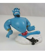Disney Aladdin Genie On Cloud With Black Lamp 3.25&quot; Collectible Figure - $129.60 MXN