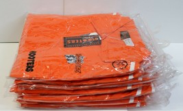6x AUTHENTIC HOOTERS Orange Jumpsuit Track Warm Up Suit X-Small /XS Oran... - £95.92 GBP