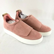 Glaze Womens Slip On Sneakers Faux Suede Platform Blush Pink Size 7 - £10.66 GBP
